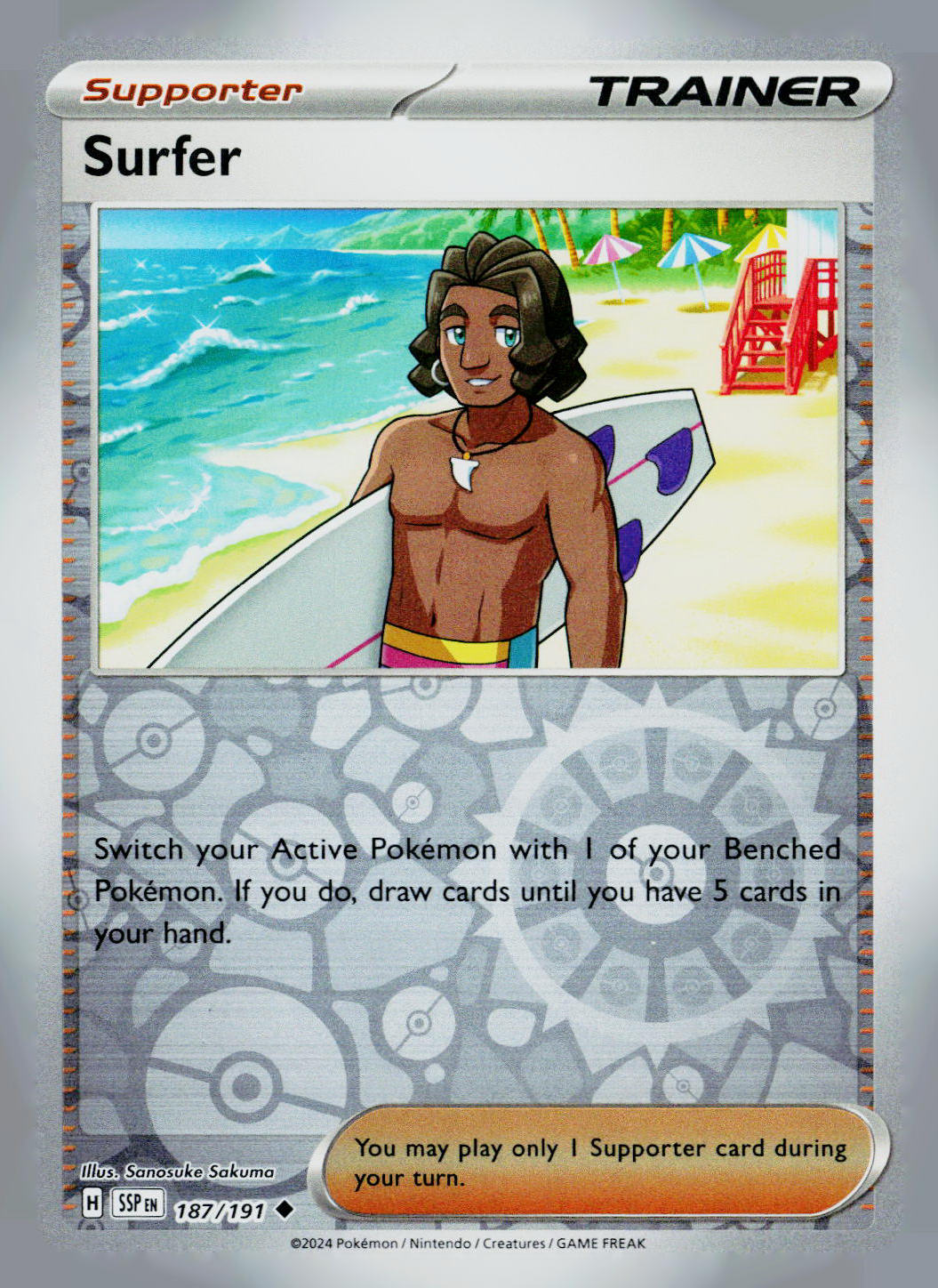 Surfer SSP Reverse Holo NM