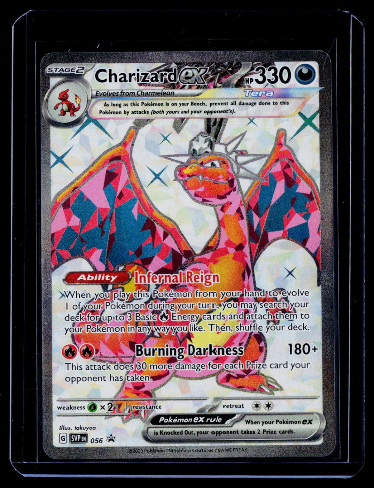 Charizard ex Holo SV: Scarlet & Violet Promo Cards 056 NM