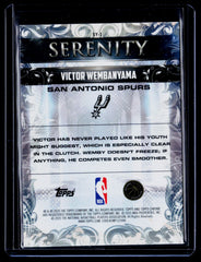 Victor Wembanyama Topps Chrome - Serenity Magenta Refractor SY-1 NM
