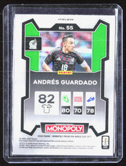 2026 Panini Prizm Monopoly FIFA WC Four CornersGreenWave Prizms Andrés Guardado