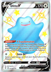 Ditto V Shiny Holo Rare Shining Fates: Shiny Vault SV118/SV122 NM