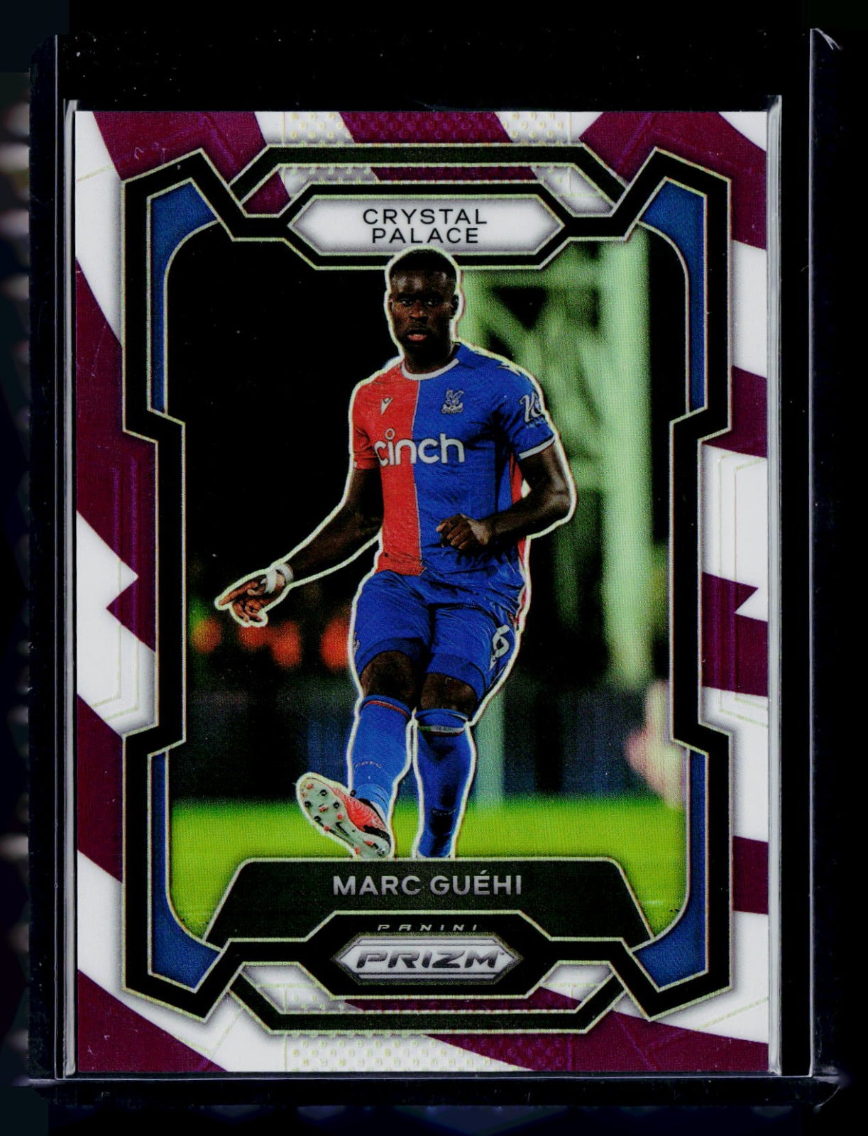 Marc Guehi Panini Prizm Premier League - Purple and White Stripes 172 NM