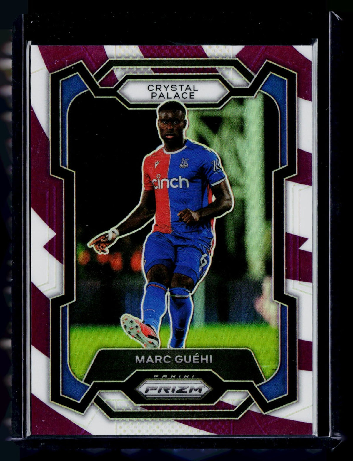 Marc Guehi Panini Prizm Premier League - Purple and White Stripes 172 NM