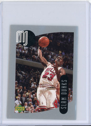 1998 Upper Deck Sticker Michael Jordan 93