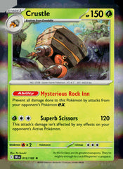 Crustle DRI 012/182 Holo NM
