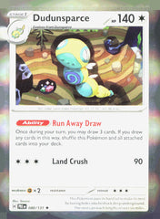 Dudunsparce PRE 080/131 Holo NM