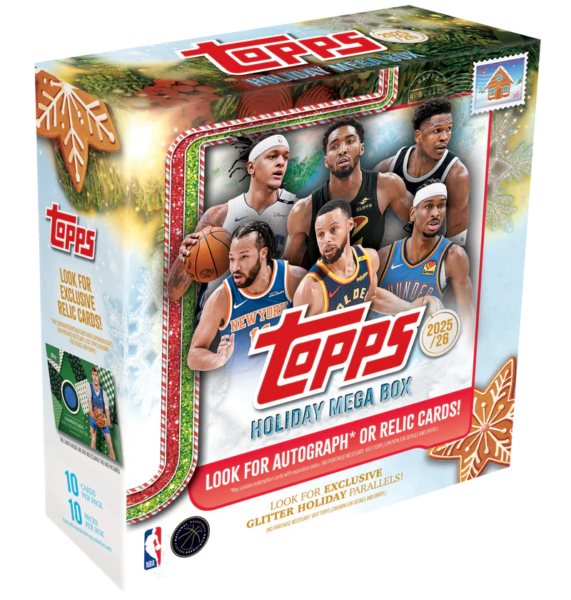 2025/26 Topps Holiday Basketball Mega Box