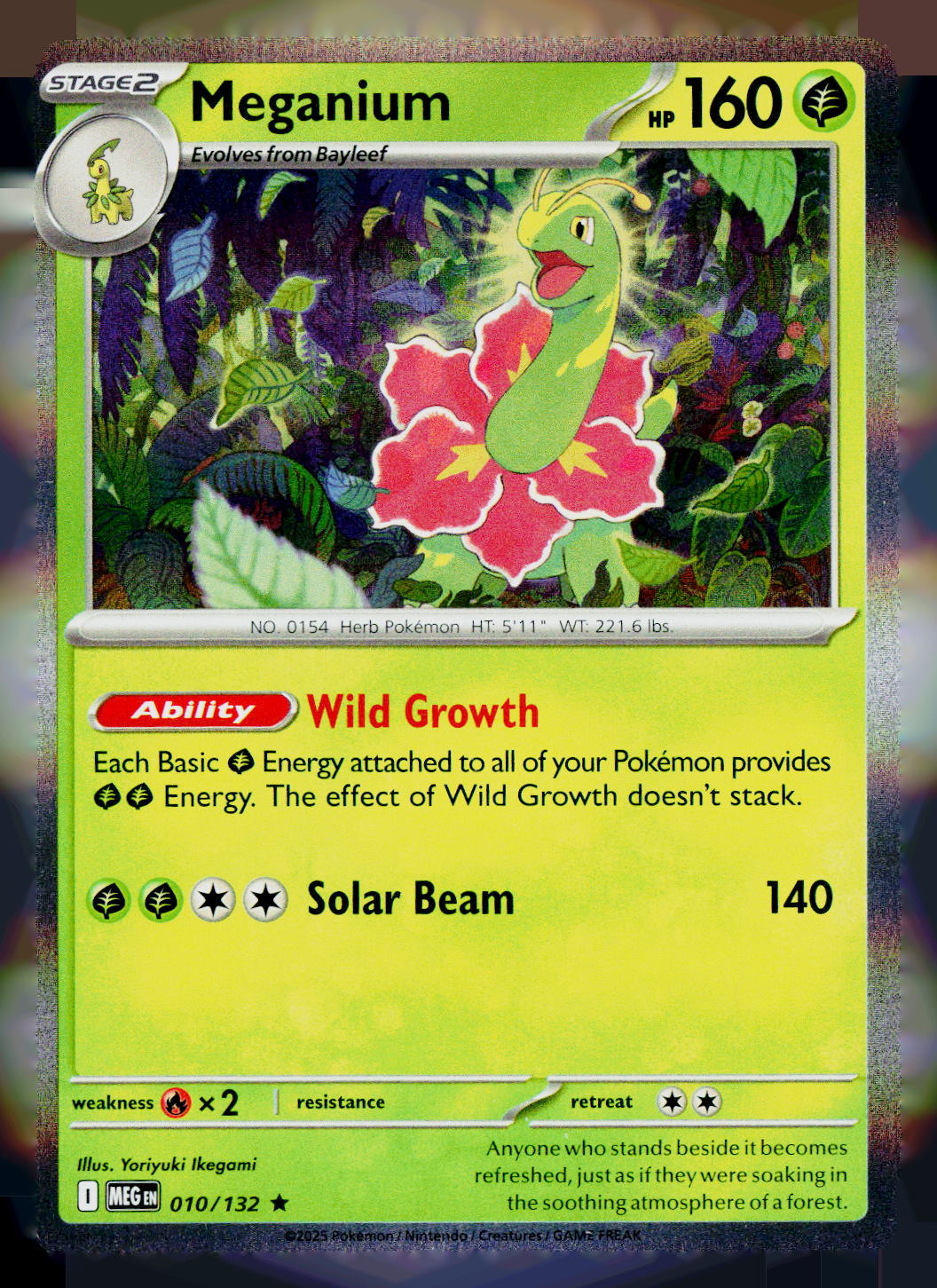 Meganium MEG 010/132 Holo NM