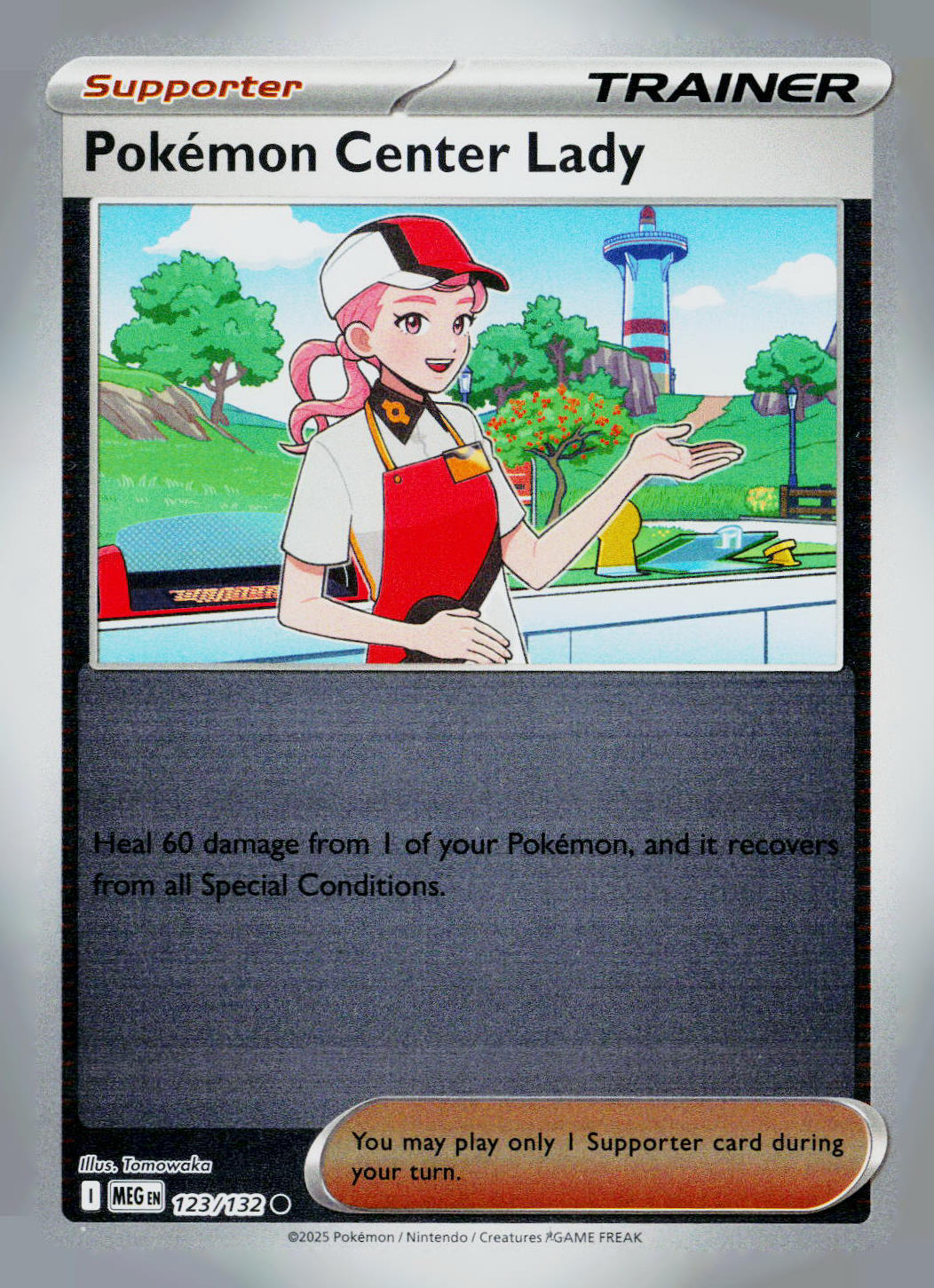 Pokemon Center Lady MEG Reverse Holo NM