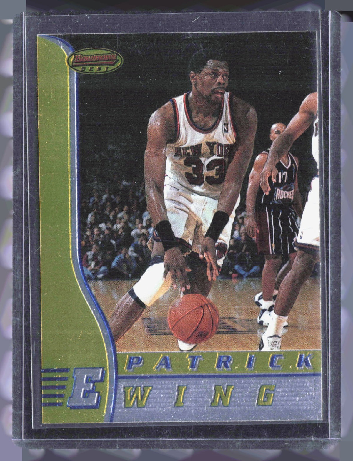 1996-97 Bowman's Best Patrick Ewing 38 Basketball New York Knicks