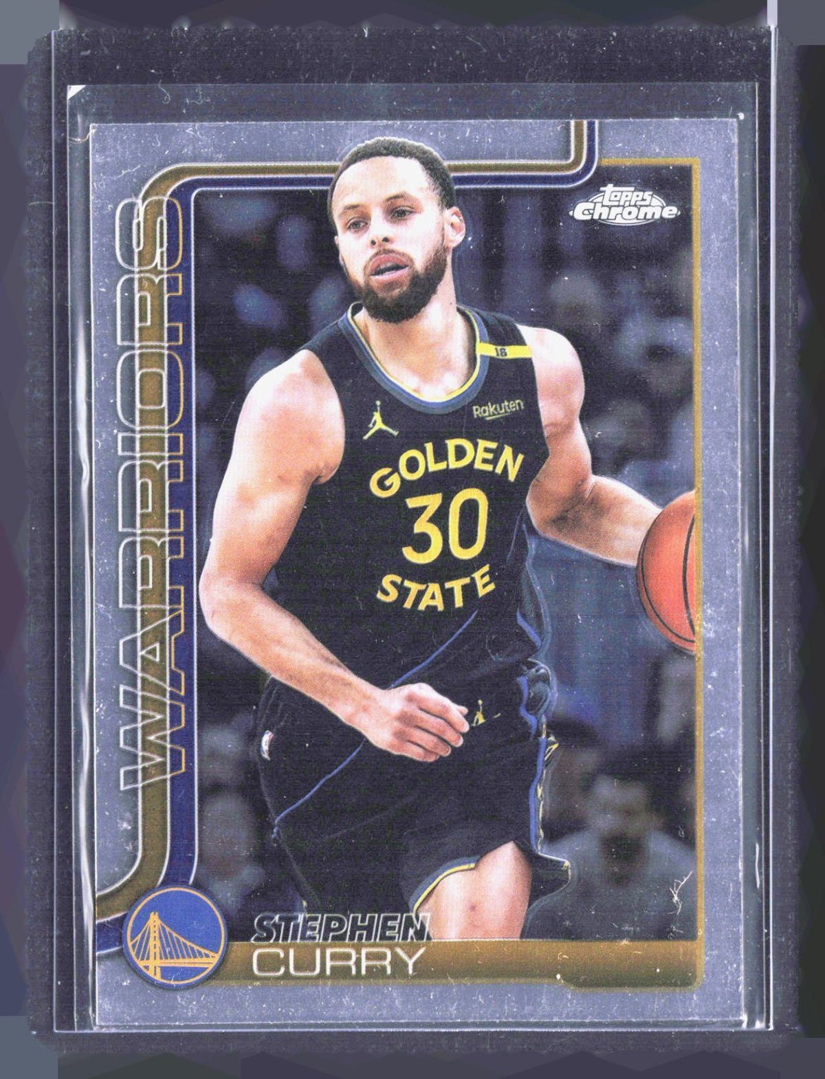 2025-26 Topps Chrome Stephen Curry 201 Basketball Golden State Warriors