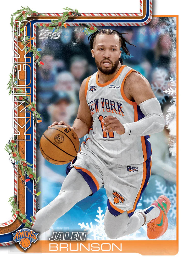 2025/26 Topps Holiday Basketball Mega Box