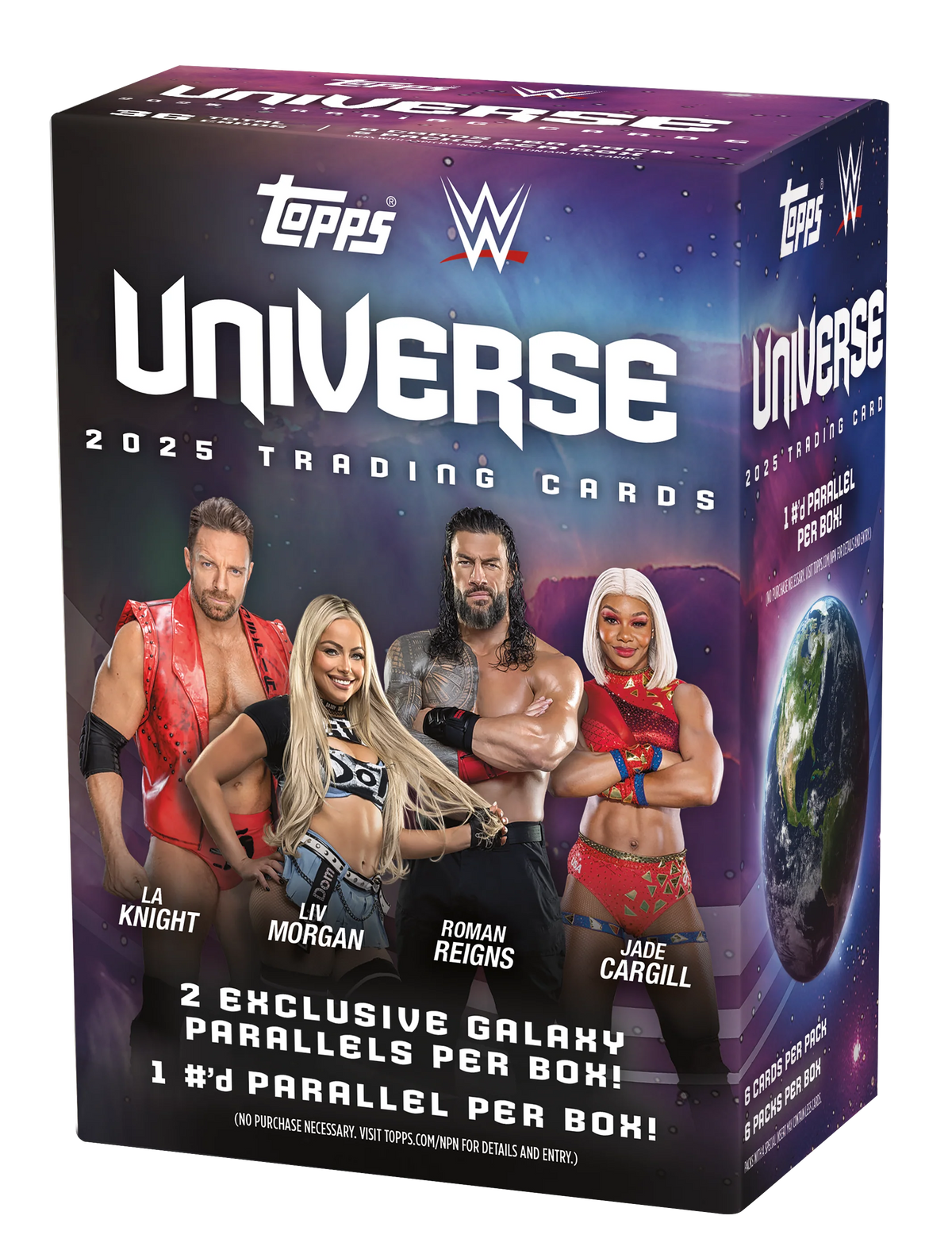 2025 Topps WWE Universe Wrestling Blaster Box