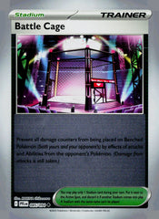 Battle Cage PFL 085/094 Reverse Holo NM