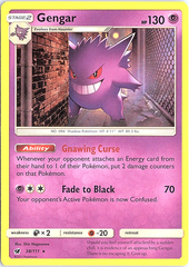 Gengar Holo Rare SM - Crimson Invasion 38/111 NM