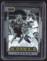 1996-97 Bowman's Best Allen Iverson TB13 Basketball Philadelphia 76ers