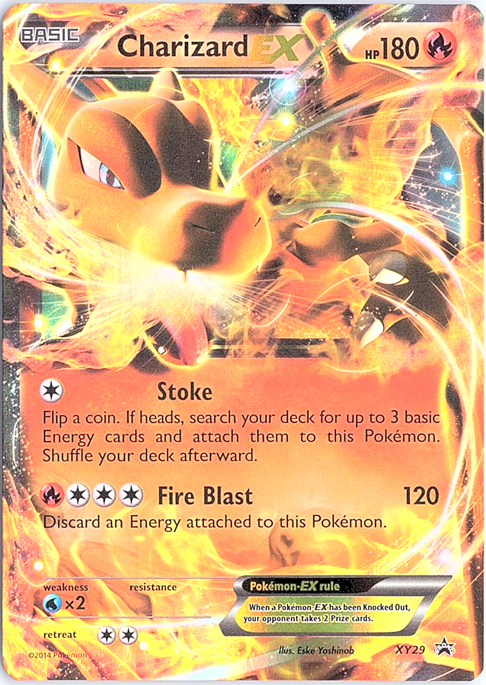 Charizard EX Promo XY Promos XY29 NM