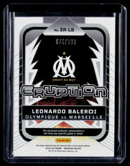 Leonardo Balerdi Panini Obsidian - Eruption ER-LB /199 NM