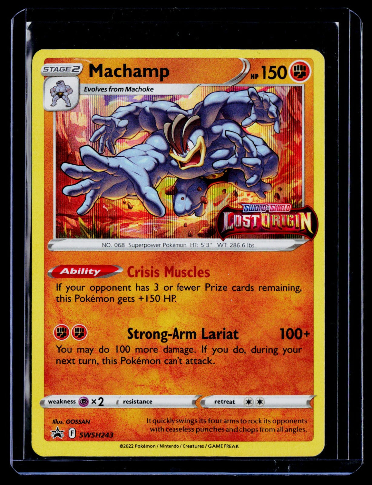 Machamp (Prerelease) Holo SWSH: Sword & Shield Promo Cards SWSH243 NM