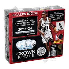 2023-24 Panini Crown Royale Basketball Hobby International Box