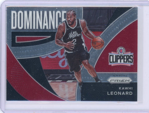 2021 Panini Prizm Kawhi Leonard Dominance #22