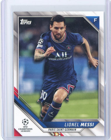 2021 Topps UEFA Champions League Lionel Messi #10