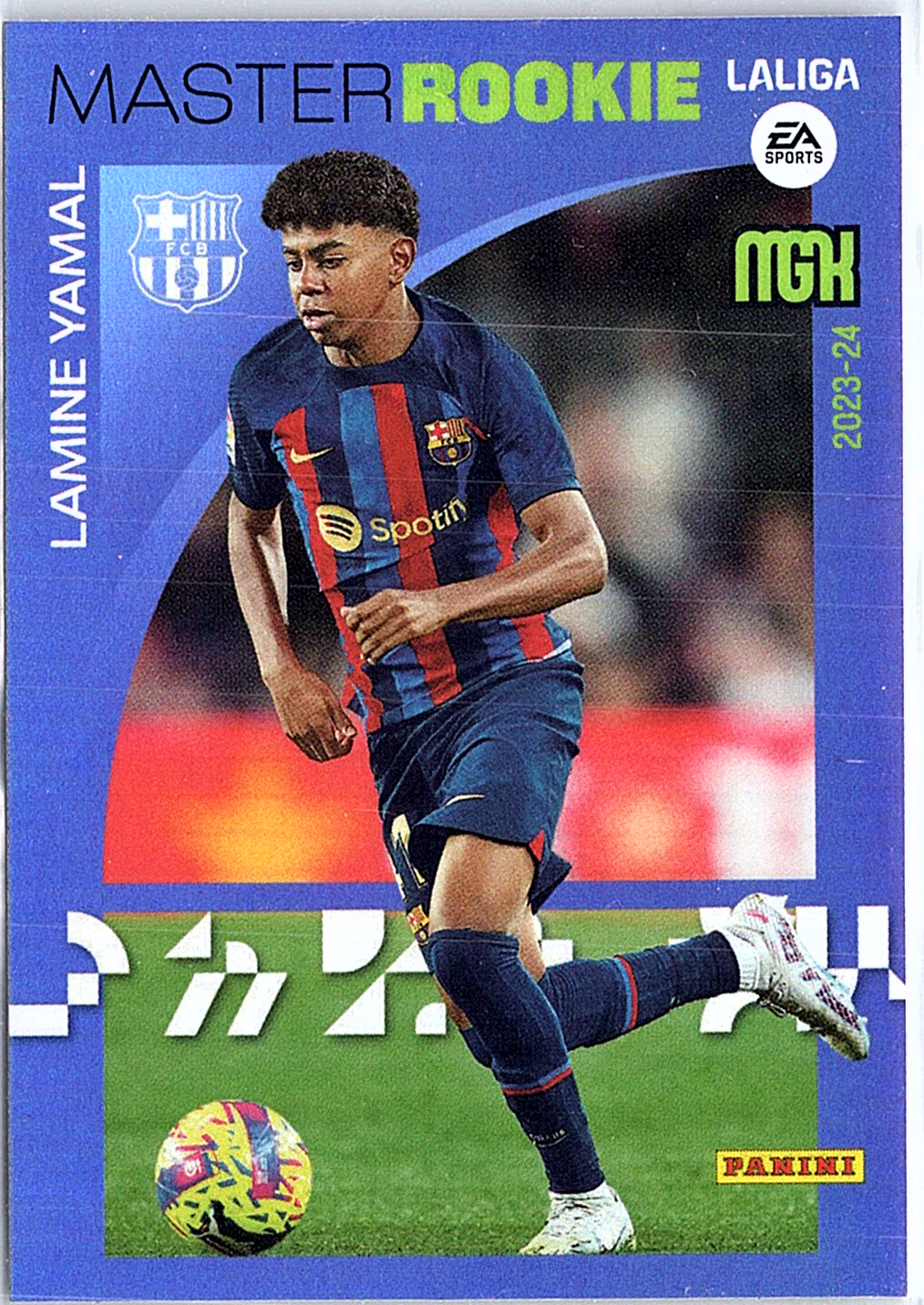 2023-24 Panini Megacracks La Liga - Master Rookie Lamine Yamal #423 RC