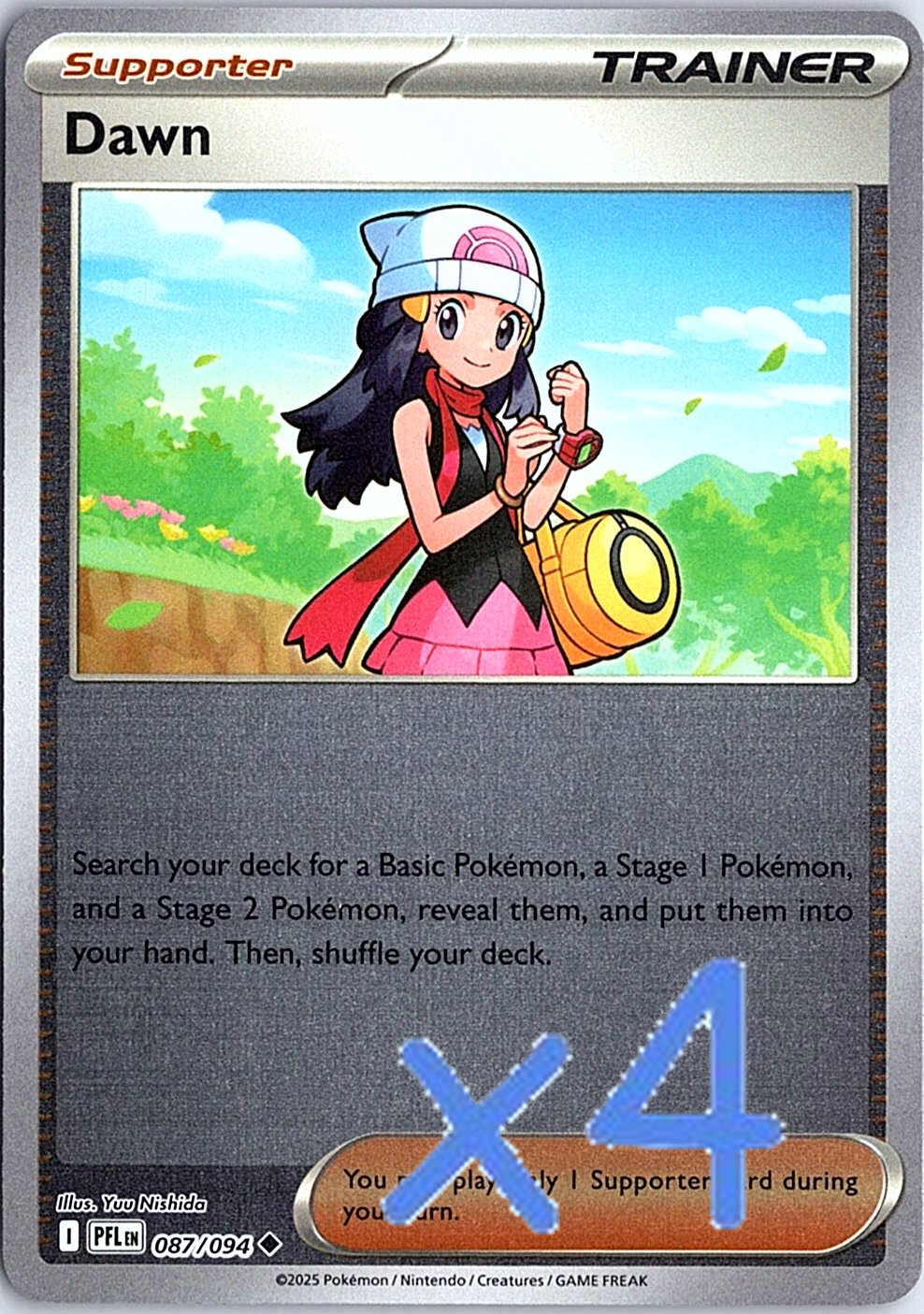 PLAYSET Dawn Uncommon ME02: Phantasmal Flames 087/094 NM