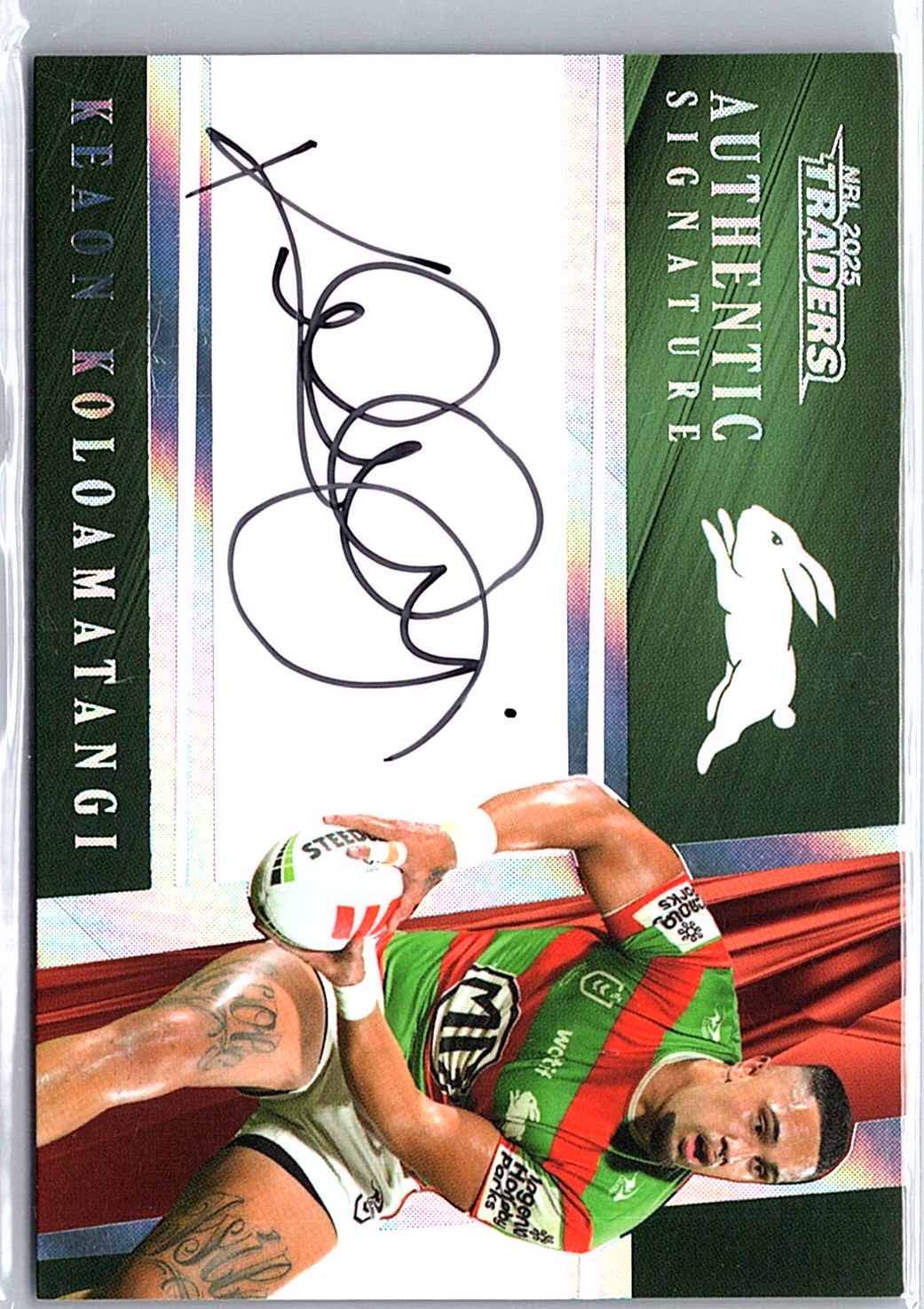 2025 NRL Traders Keaon Kolomatangi Auto At13 27
