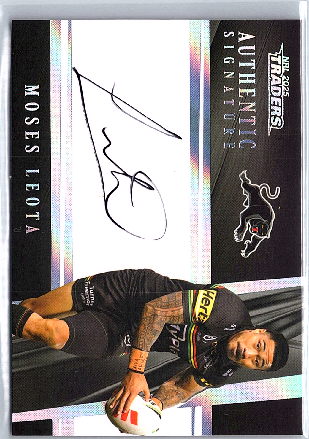 2025 NRL Traders Moses Leota Auto AB12 27