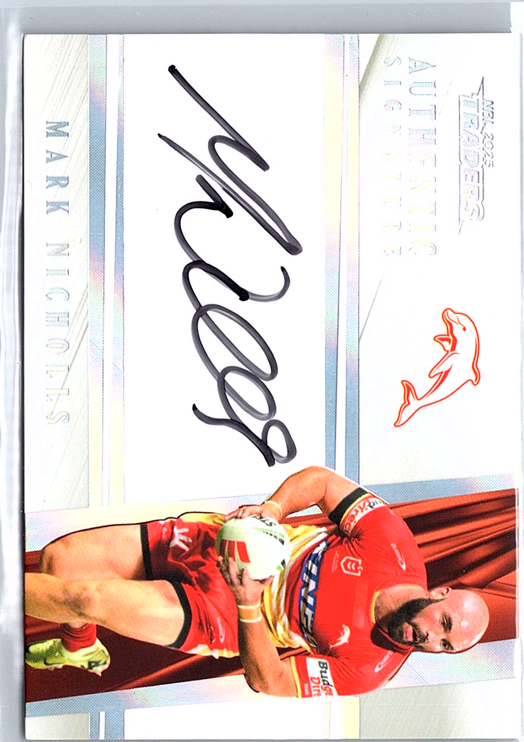2025 NRL Traders Mark Nicholls Auto AW05 27