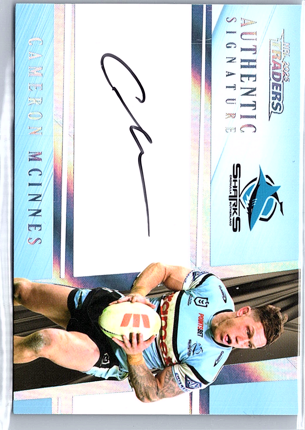 2025 NRL Traders Cameron McInnes Auto At04 27