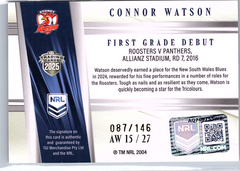 2025 NRL Traders Connor Watson Auto AW15 27