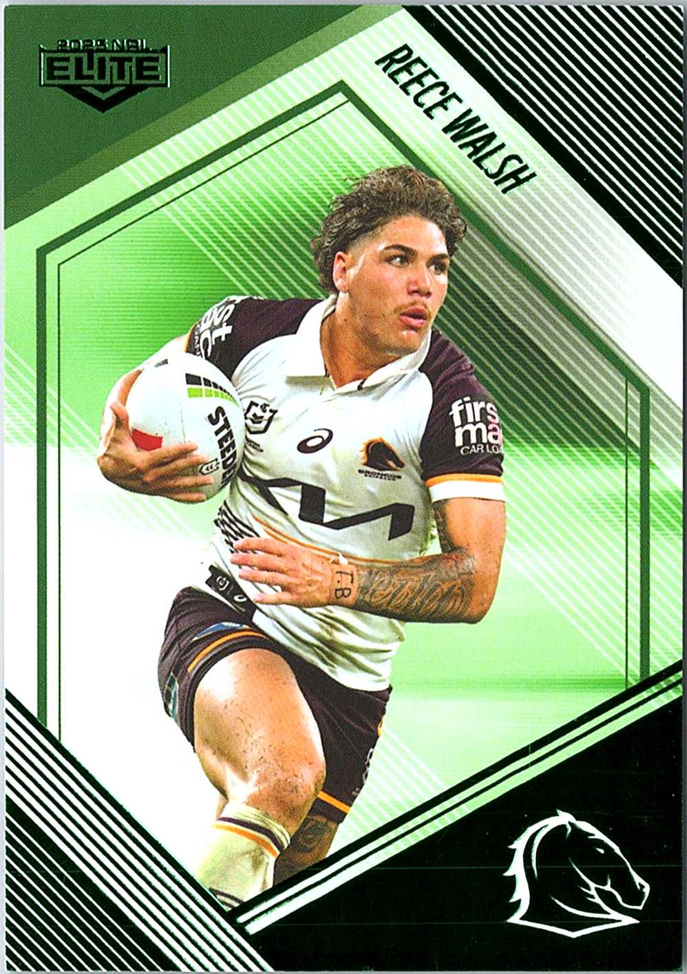 2025 NRL Elite Reece Walsh Mojo Emerald ME009 /11
