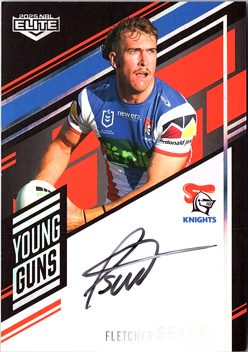 2025 NRL Elite Fletcher Sharpe Young Guns Auto /159