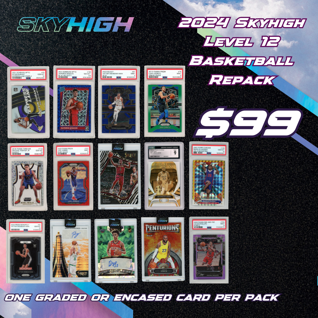 2025 Skyhigh Cards Level 12 Basketball Edition Repack