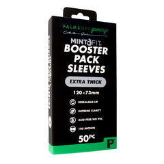 Palms off MintFit Booster Pack Sleeves - Extra Thick 50pc