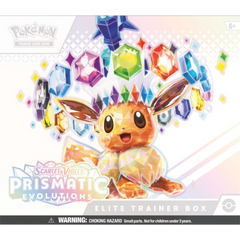 Pokemon - Scarlet & Violet 8.5 Prismatic Evolutions Elite Trainer Box