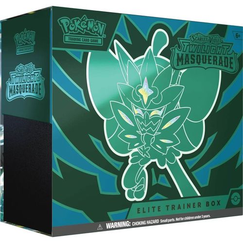 POKÉMON TCG Scarlet & Violet 6: Twilight Masquerade Elite Trainer Box (ETB)
