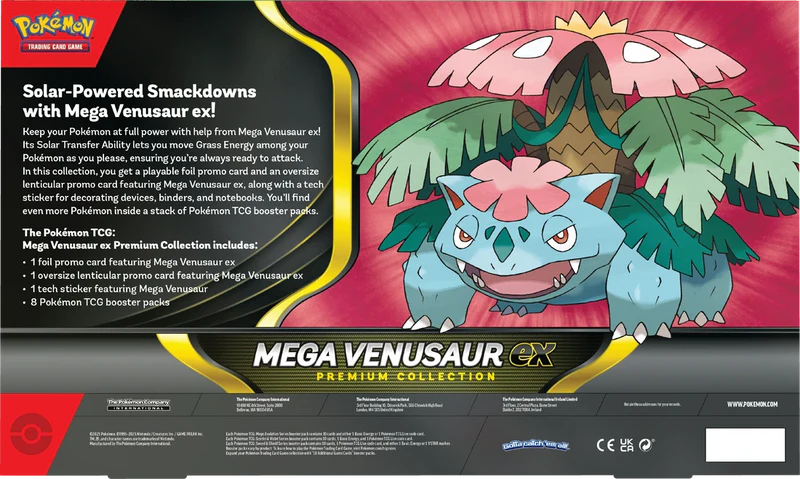 Pokémon TCG: Mega Venusaur ex Premium Collection