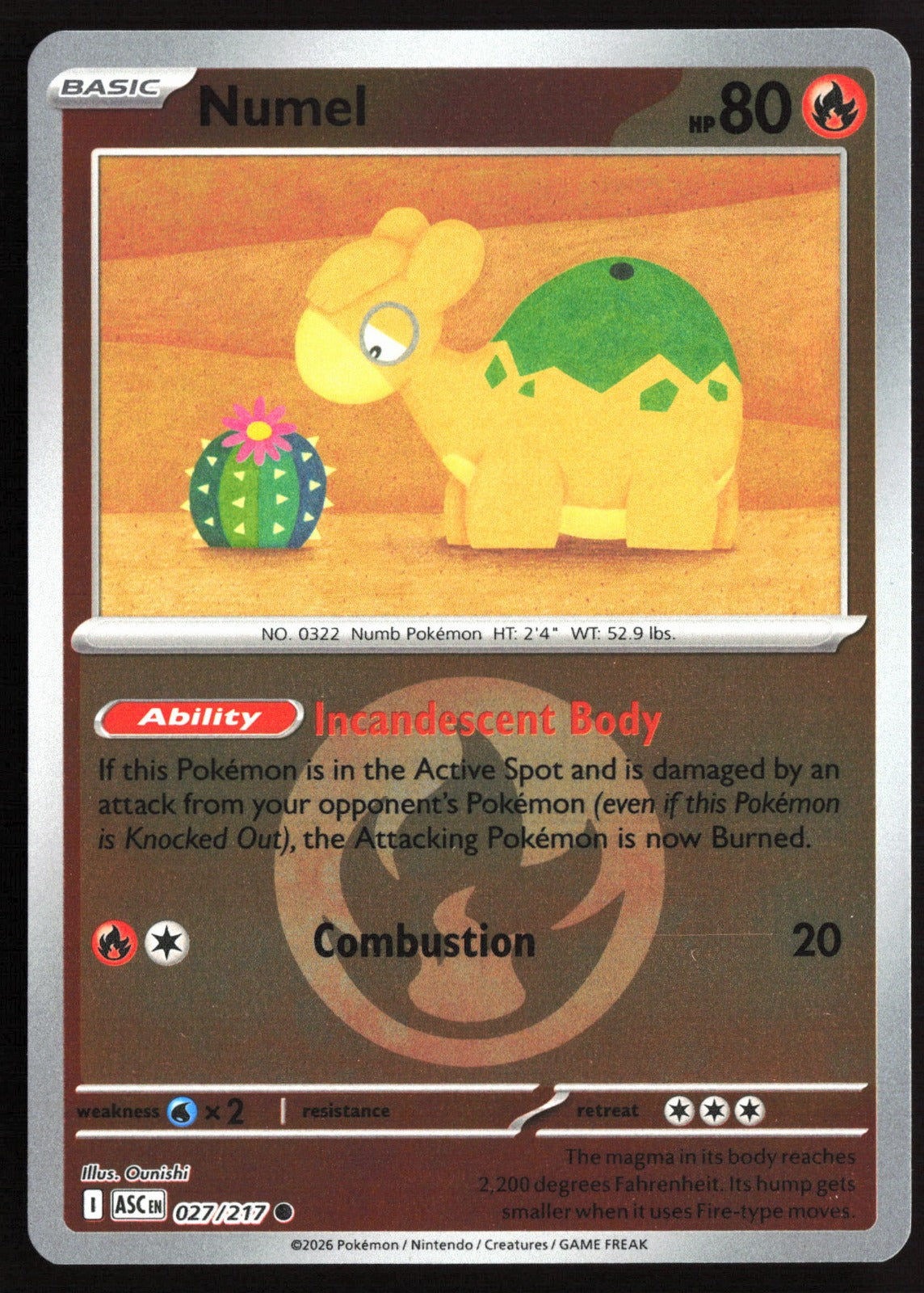 Numel (Energy Symbol Pattern) ASC Reverse Holo NM