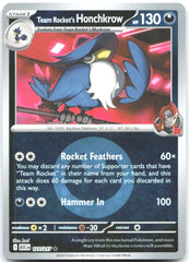 Team Rocket's Honchkrow (Energy Symbol Pattern) ASC Reverse Holo NM