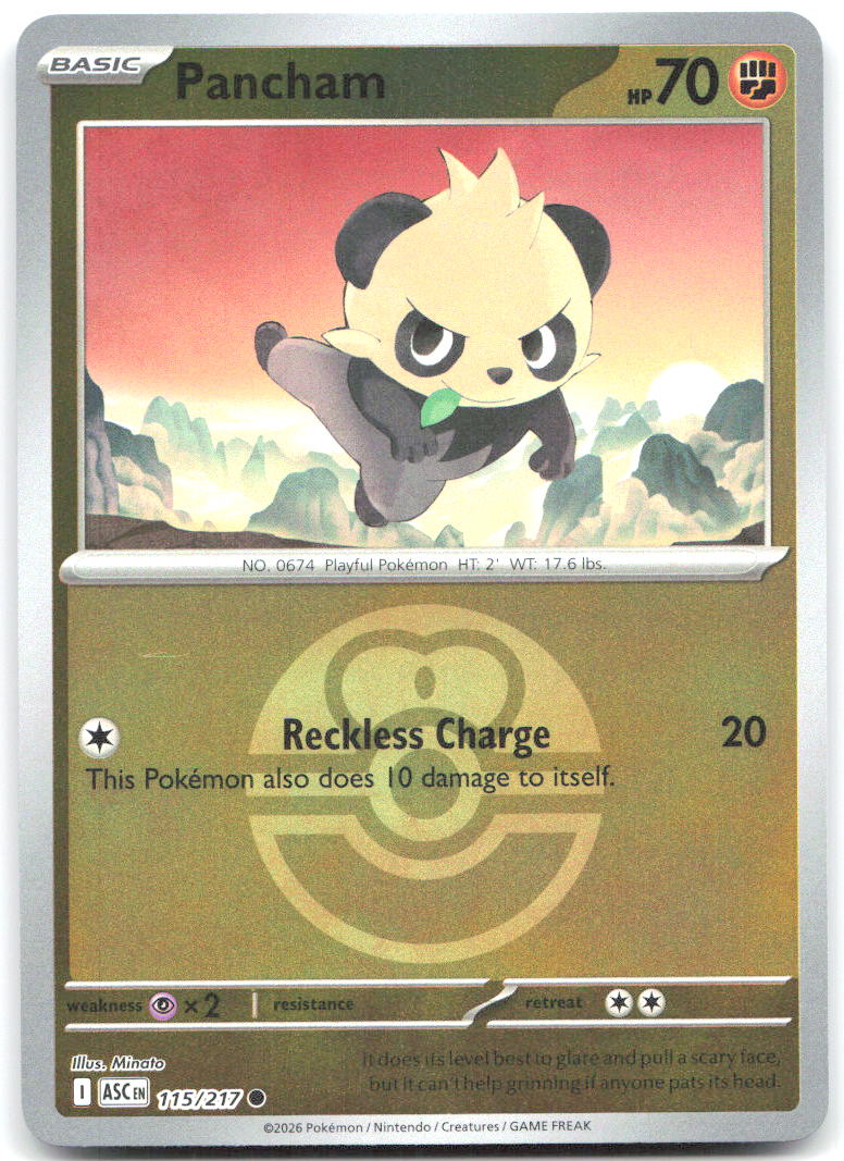 Pancham (Love Ball) ASC Reverse Holo NM