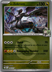 N's Zekrom (Energy Symbol Pattern) ASC Reverse Holo NM