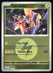 Tapu Koko (Energy Symbol Pattern) ASC Reverse Holo NM