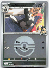 Larry's Staravia (Poke Ball) ASC Reverse Holo NM