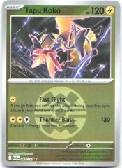 Tapu Koko (Quick Ball) ASC Reverse Holo NM