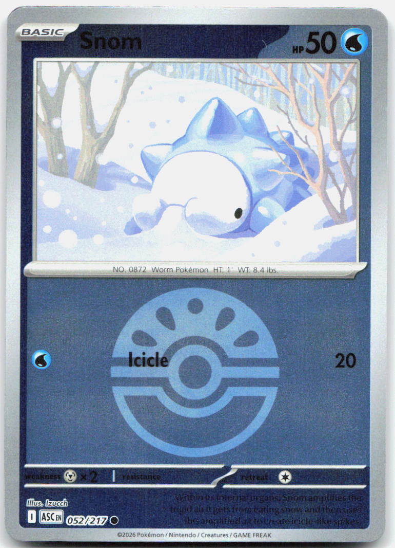 Snom (Friend Ball) ASC Reverse Holo NM