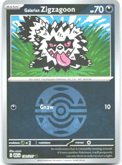 Galarian Zigzagoon (Dusk Ball) ASC Reverse Holo NM