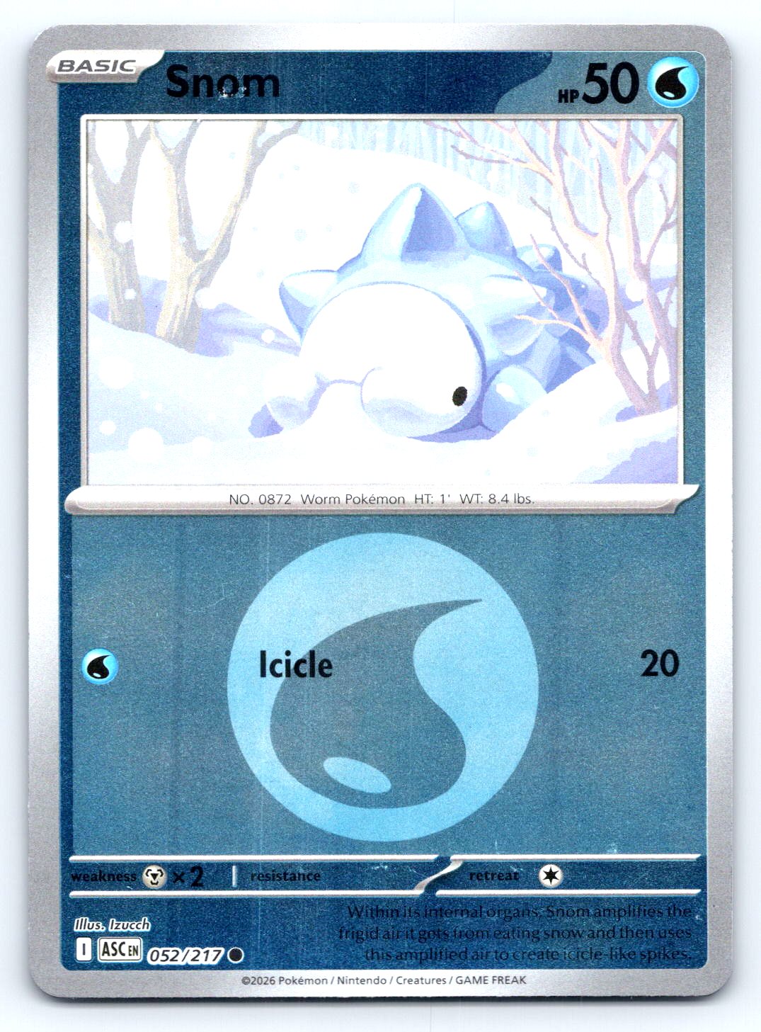Snom (Energy Symbol Pattern) ASC Reverse Holo NM